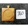 Image 1 : 1976 CDN $100 14K GOLD COIN W/ 10K CLASP