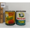 Image 1 : LOT OF 2 - WHITE ROSE TUNE LUBRICANT 4OZ CANS