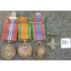 Image 1 : LOT OF 4 - WWII & CROSS MEDALS