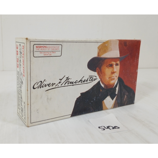 AMMO: 20X WINCHESTER .38-55 WIN - 255GR - SP - OLIVER F. WINCHESTER - SEALED
