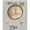 1939 CDN SILVER DOLLAR - UNCIRCULATED