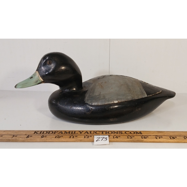 BLUEBILLED DUCK DECOY