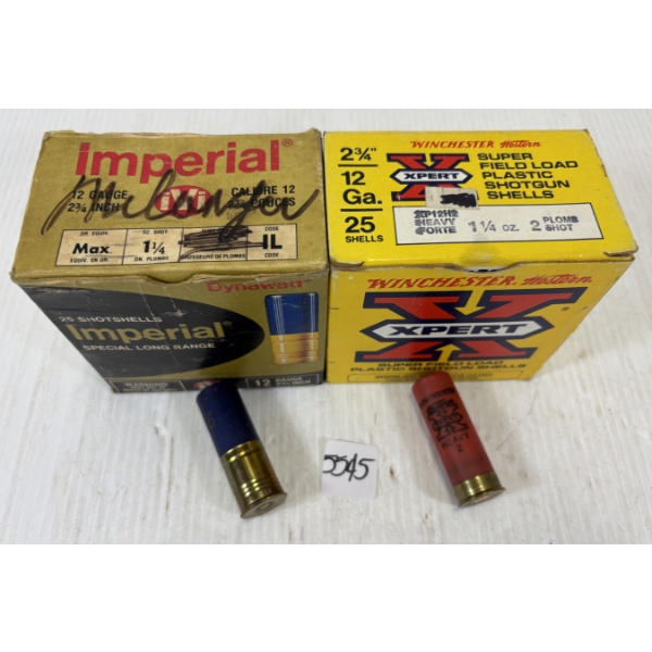 AMMO: 50 X MIXED 12 GA 2 3/4 INCH - MIXED SHT