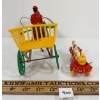 Image 4 : LOT OF 2 - WOLVERINE MECHANICAL FARM WAGON & HARDY RACING SULKY