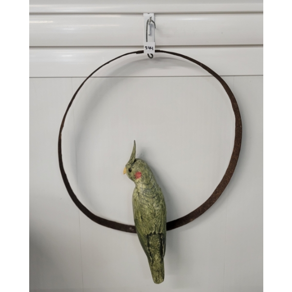 LOT OF 2 - FOLK ART BIRDS - SEE ALL PICS