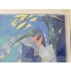 Image 3 : ABSTRACT SCENE BY JAMES MACDOUGALL (PRS CDN ARTIST) - FRAMED MIXED MEDIA 