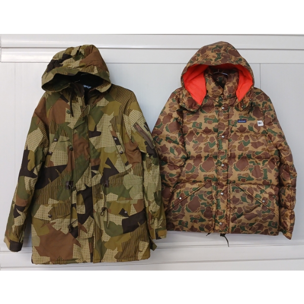 LOT OF 2 - MEN'S PENFIELD BOWER BRIDGE & PAXTON CAMO JACKETS