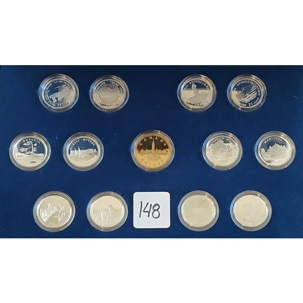 CANADA 125TH ANNIVERSARY RCM COIN SET