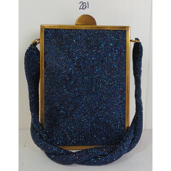 M.E. BEADED CLUTCH PURSE
