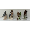Image 1 : LOT OF 4 - GOEBEL FIGURINES - INCL WAXWING, NIGHTINGALE, ETC. 