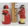 Image 4 : PAIR OF AUNT JEMIMA & UNCLE MOSES SALT & PEPPER SHAKERS