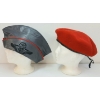Image 5 : LOT OF 2 - ORIGINAL CULT LIP SERVICE CAP & RED BERET