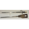Image 4 : FRENCH GRAS(?) BAYONET W/ SCABBARD