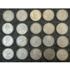 Image 2 : LOT OF 20 - 1968 CDN 25 CENT COINS