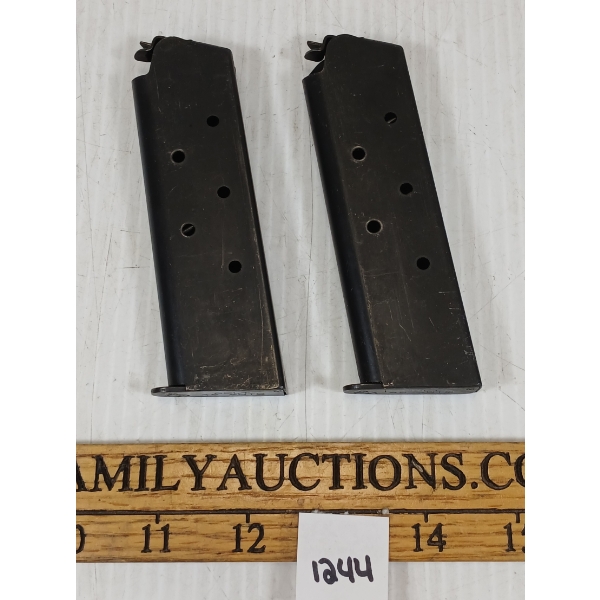 LOT OF 2 - COLT .45 AUTO MAGS