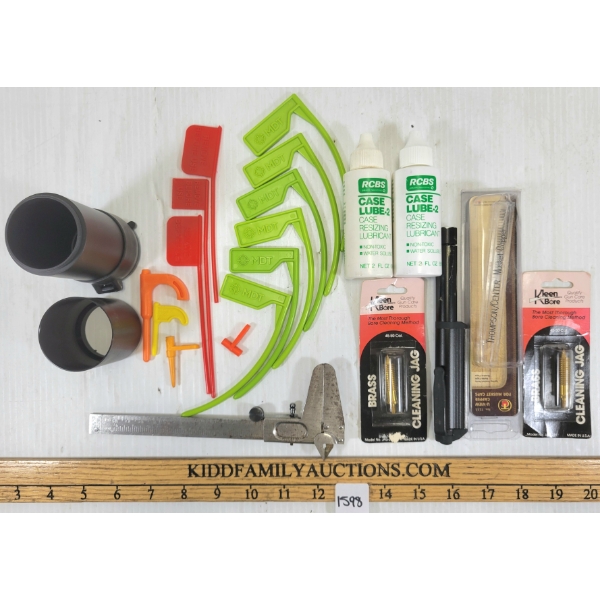 JOB LOT - CHAMBER FLAGS, SCOPE SUNSHADES & CLEANING ACCESS ETC