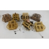 Image 2 : LOT OF 7 - CLOCK MOVEMENTS - INCL NEW HAVEN, JEROME & CO. & SESSIONS