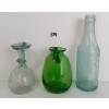 Image 4 : JOB LOT - BLUE & GREEN GLASS BOTTLES & BOTTLE OPENERS - INCL COCA-COLA & STEAM WHISTLE
