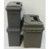 Image 3 : LOT OF 3 - PLASTIC AMMO CANS