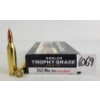 Image 1 : AMMO: 20X NOSLER TROPHY GRADE .243WIN - 90GR - ACCU BOND