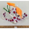 Image 4 : MIXED MEDIA SCULPTURE RABBIT W/ CARROT