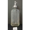 Image 1 : SAM HOFFMAN GOOD HEALTH SELTZER - CLEAR SAND BLASTED - 10 PANELED - SELTZER BOTTLE