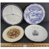 Image 1 : LOT OF 4 - CHINA PLATES - INCL ROBERT SIMPSON CO., GRIMWADES LTD., JOHNSON BROS., ETC
