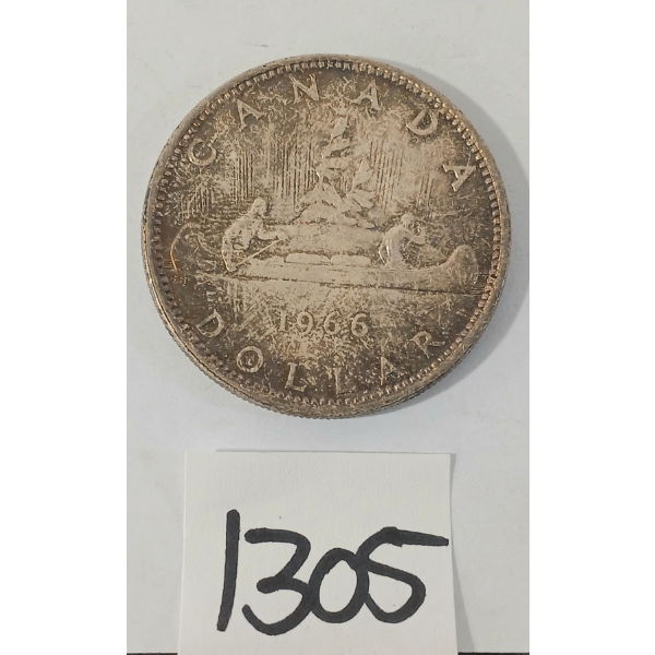 1966 CDN SILVER DOLLAR