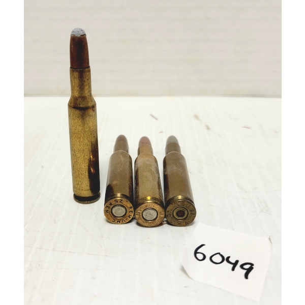 AMMO: 4X .25 REMINGTON