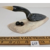 Image 3 : "LOON" BY ISAAC PANIGAK - SIGNED - STONE & BONE