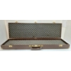 Image 1 : HARD LEATHER GUN CASE W/ BRASS HARDWARE