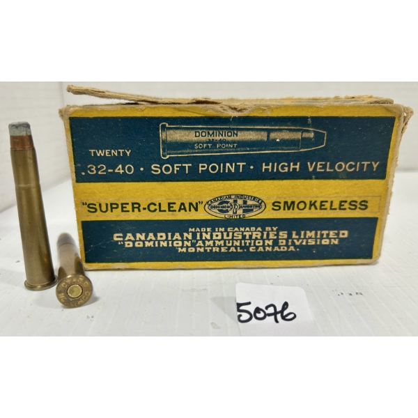 AMMO: 20X CIL .32-40 WIN - 163 GR SP