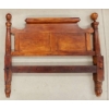 Image 5 : TIGER MAPLE BED FRAME - INCL HEADBOARD, FOOTBOARD & SIDE RAILS