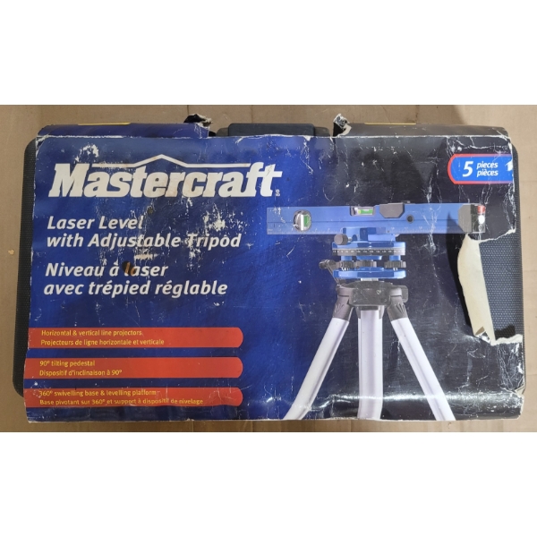 MASTERCRAFT LASER LEVEL - NIB