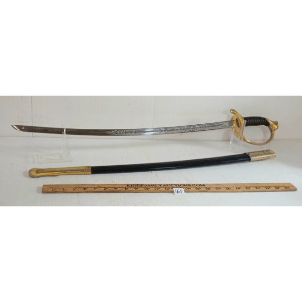 US MARINE CORPS SWORD W/ SCABBARD