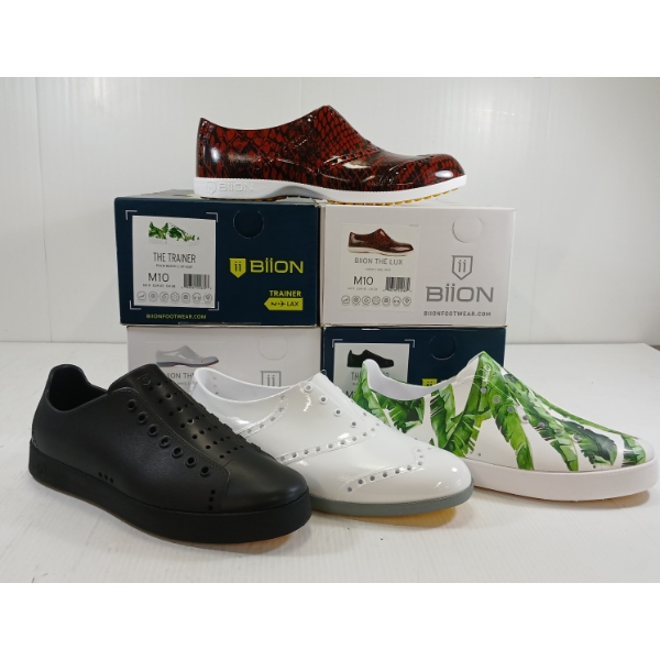 LOT OF 4 - BIION SHOES - INC THE LUX & THE TRAINER STYLES