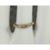 Image 1 : LADIES' GOLD DIAMOND WEDDING BAND