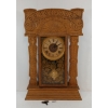 Image 1 : 1915 E. INGRAHAM GINGERBREAD "ATLANTIC" OAK SHELF CLOCK