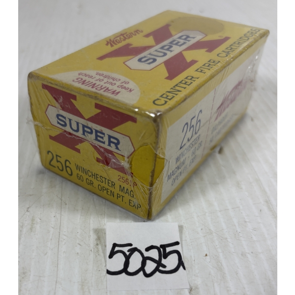 AMMO: 50 X WINCHESTER .256 WIN MAG - 60 GR