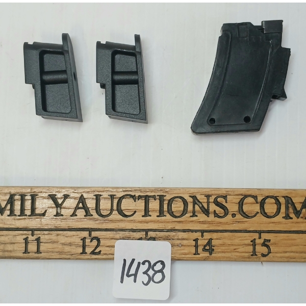 LOT OF 2 - UNKNOWN .22LR MAGAZINES - PAL REQ.