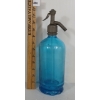 Image 2 : J.H. BRYANT SHERBROOKE QUE - BLUE ACID-ETCHED - SELTZER BOTTLE