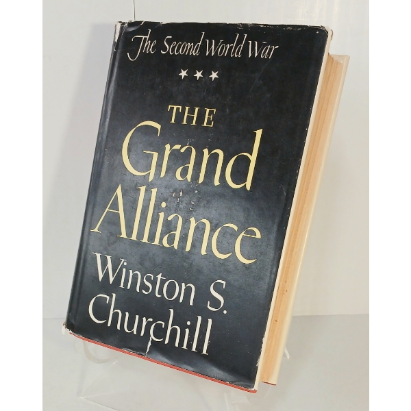 1950 "THE SECOND WORLD WAR: THE GRAND ALLIANCE" BY WINSTON S. CHURCHILL - HARDCOVER BOOK