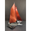Image 3 : METAL SAILBOAT MOTIF LAMP