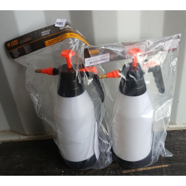 LOT OF 2 - BE AGRI EASE HANDHELD SPRAYERS - 2L