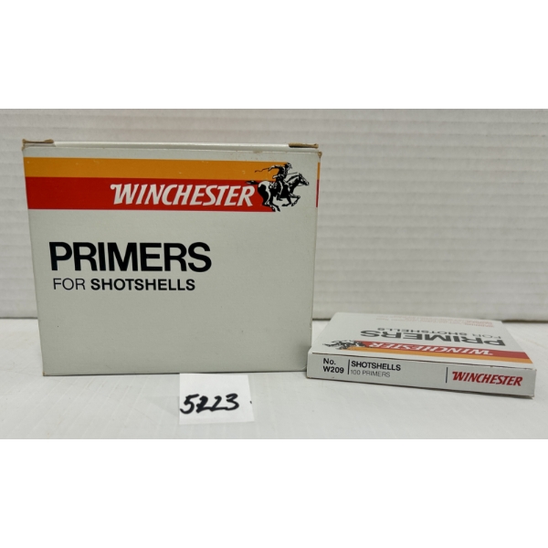 PRIMERS: 1000X WINCHESTER NO209 SHOTGUN