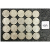 Image 4 : LOT OF 20 - 1968 CDN 25 CENT COINS 