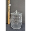 Image 4 : PLANTERS GLASS PEANUT JAR W/ LID
