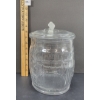 Image 3 : PLANTERS GLASS PEANUT JAR W/ LID