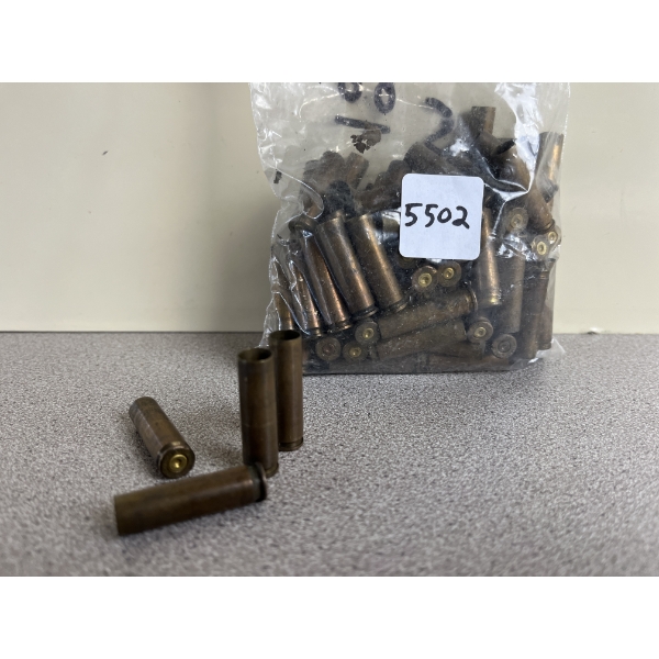 BRASS: 87X .30 M1, ONCE FIRED 