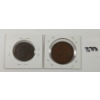 Image 2 : LOT OF 2 - 1852 BANK OF UPPER CANADA PENNY & HALF PENNY